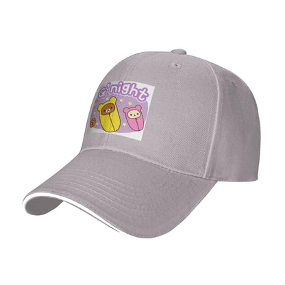 Good Night Rilakkuma Cap Fashion Baseball Caps