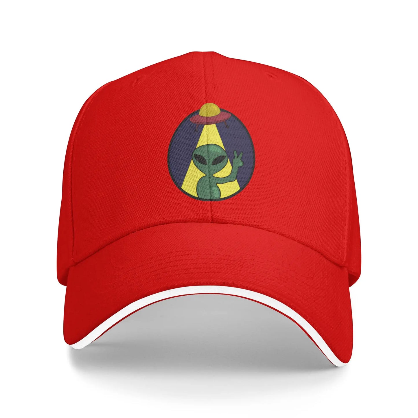 UFO We Come In Space Alien Baseball Cap