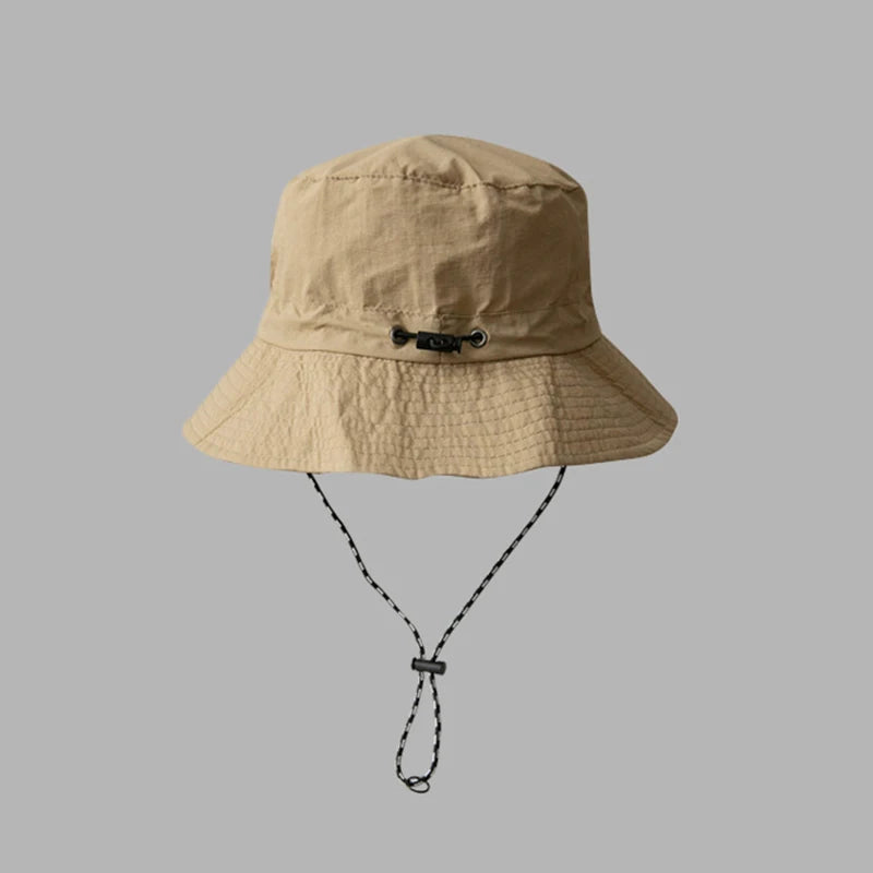 Quick Drying Fisherman Caps Women Men Summer Outdoor Beach Panama Hats Waterproof Camping