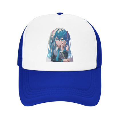 Triple Baka Kasane Teto Akita Neru VOCALOID Playlist Song Baseball Caps