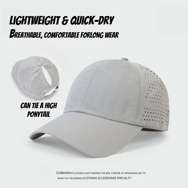 Quick Drying Tongue Baseball Caps