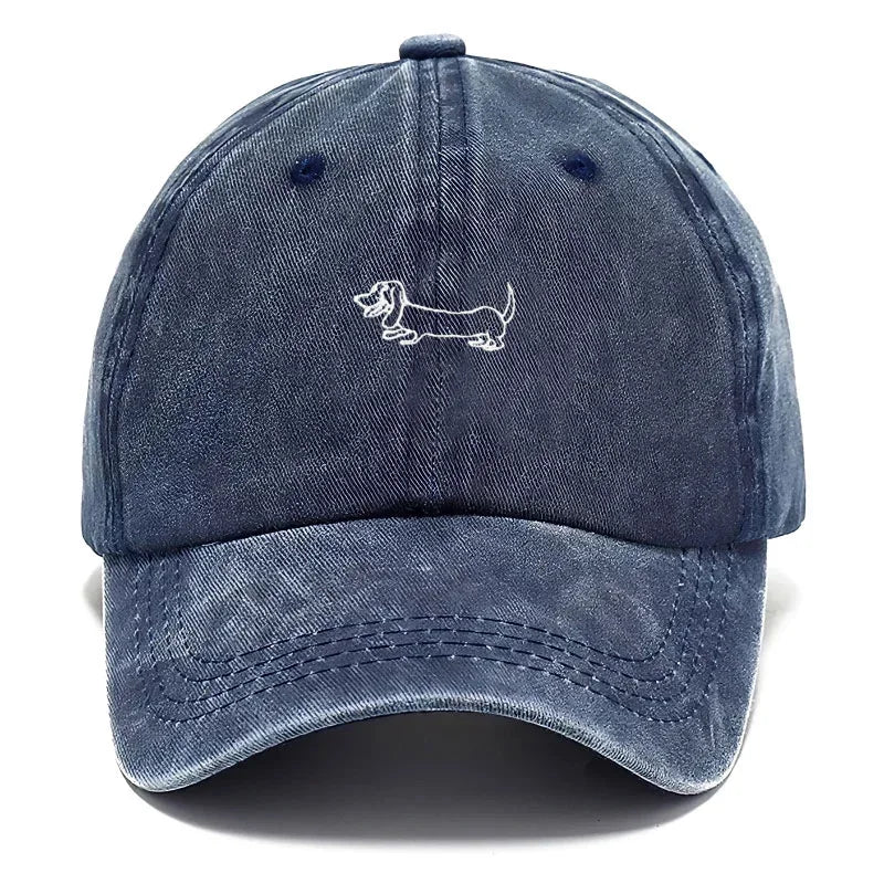 Vintage Distressed Cotton Baseball Cap