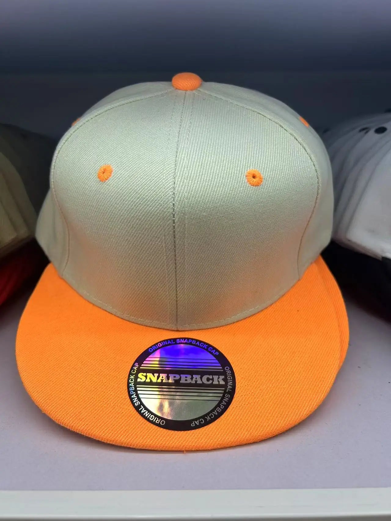Custom Logo Flat Brim Hip-hop Caps Men Snapback Hat