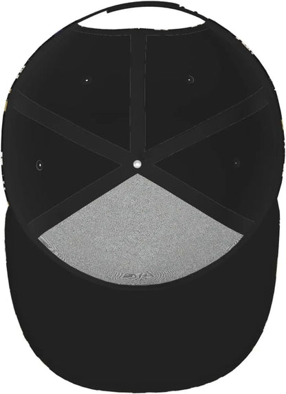 Gothic Raven And Skeleton Halloween Style Unisex Adult Hip Pop Trucker Hat Snapback Cap Dad Hat