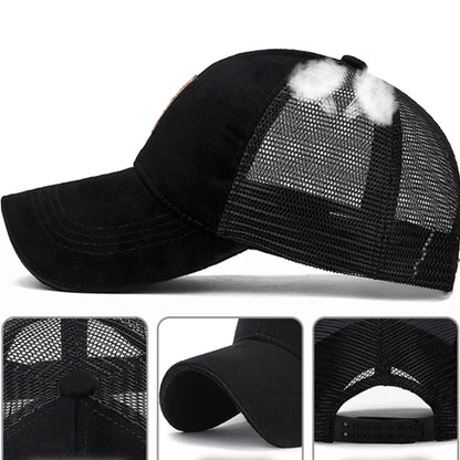 Women Men Summer Breathable Net Mesh Golf Baseball Cap