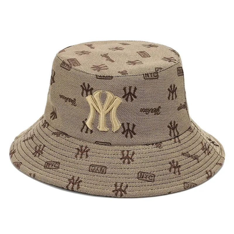 Unisex Letter Embroidery Fisherman Hat Women