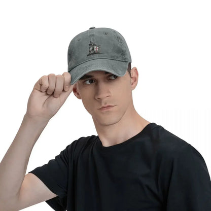Templar Shield Cross Sword Knights Baseball Cap