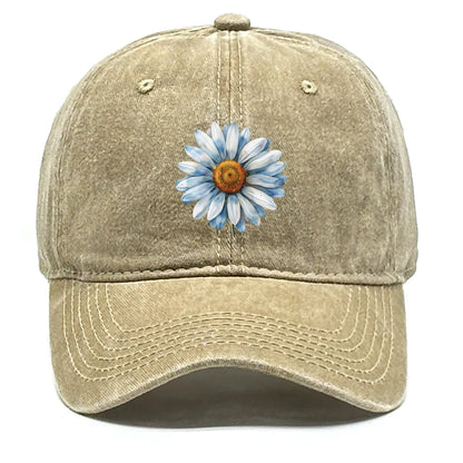 Flower Print Snapback Baseball Cap Flower Hat