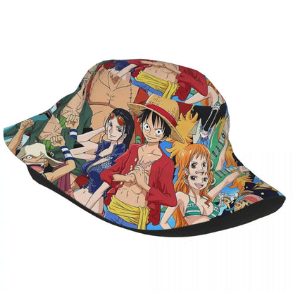 Bucket Hat One Piece Luffy Zoro