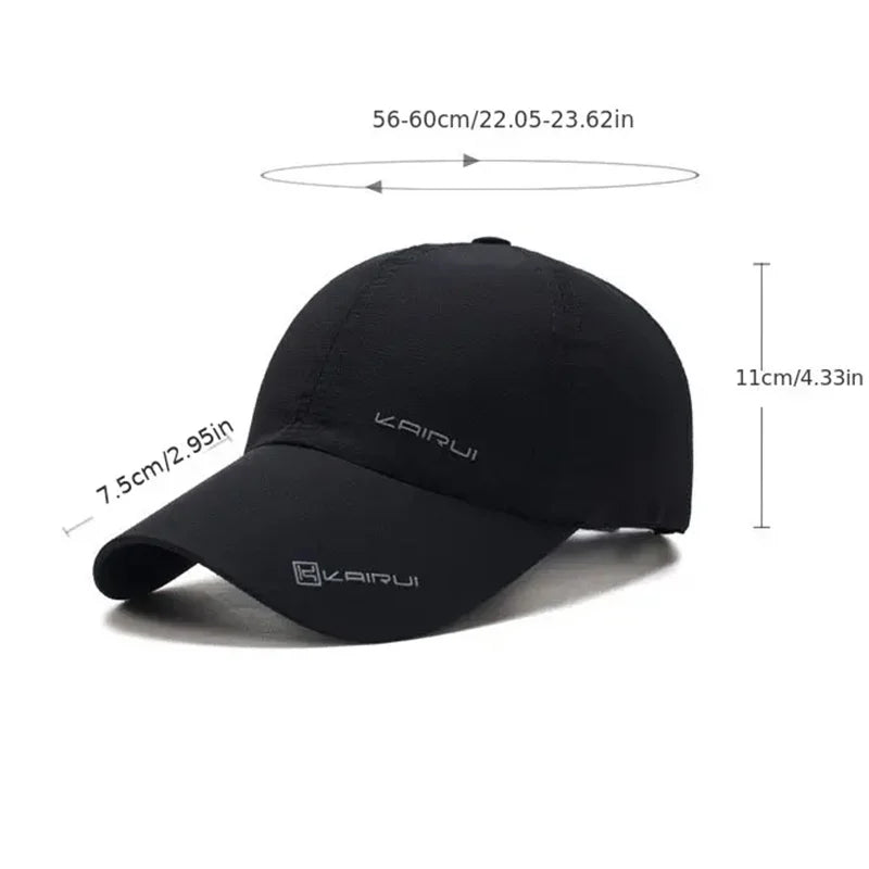 Solid Sports Baseball Cap