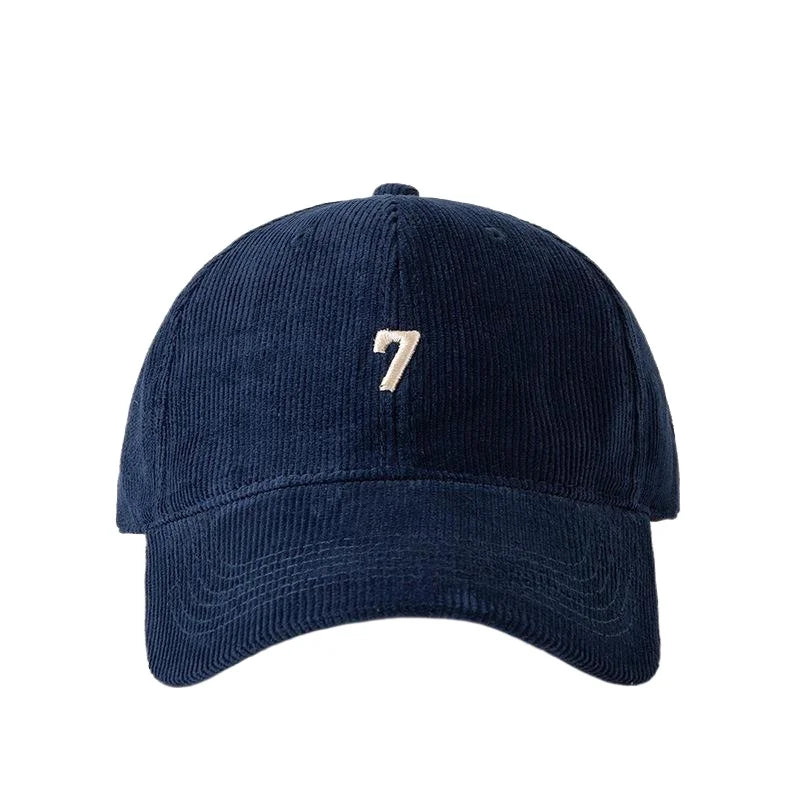 Winter 60-65 cm Large Size Corduroy Baseball Cap For Men Women