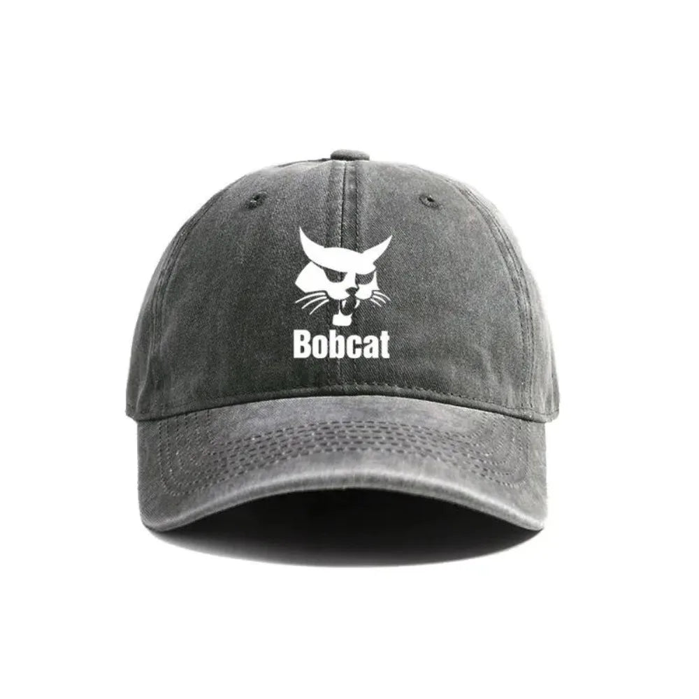 Bobcat Baseball Caps Distressed Hats Cap Men Women