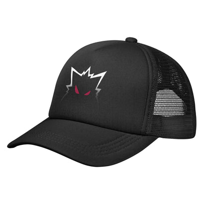 Gengar Shiny Scary Mesh Baseball Cap Ghost Kaiju Japan Style Pokemoned