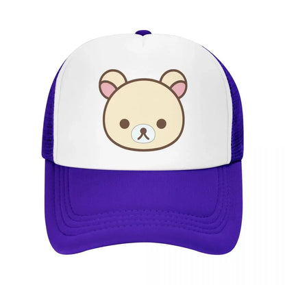 New Custom Rilakkuma Cute Bear Baseball Cap