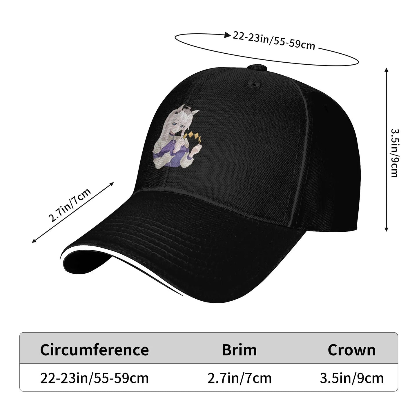 Oguri Cap Uma Musume Casual Baseball Cap