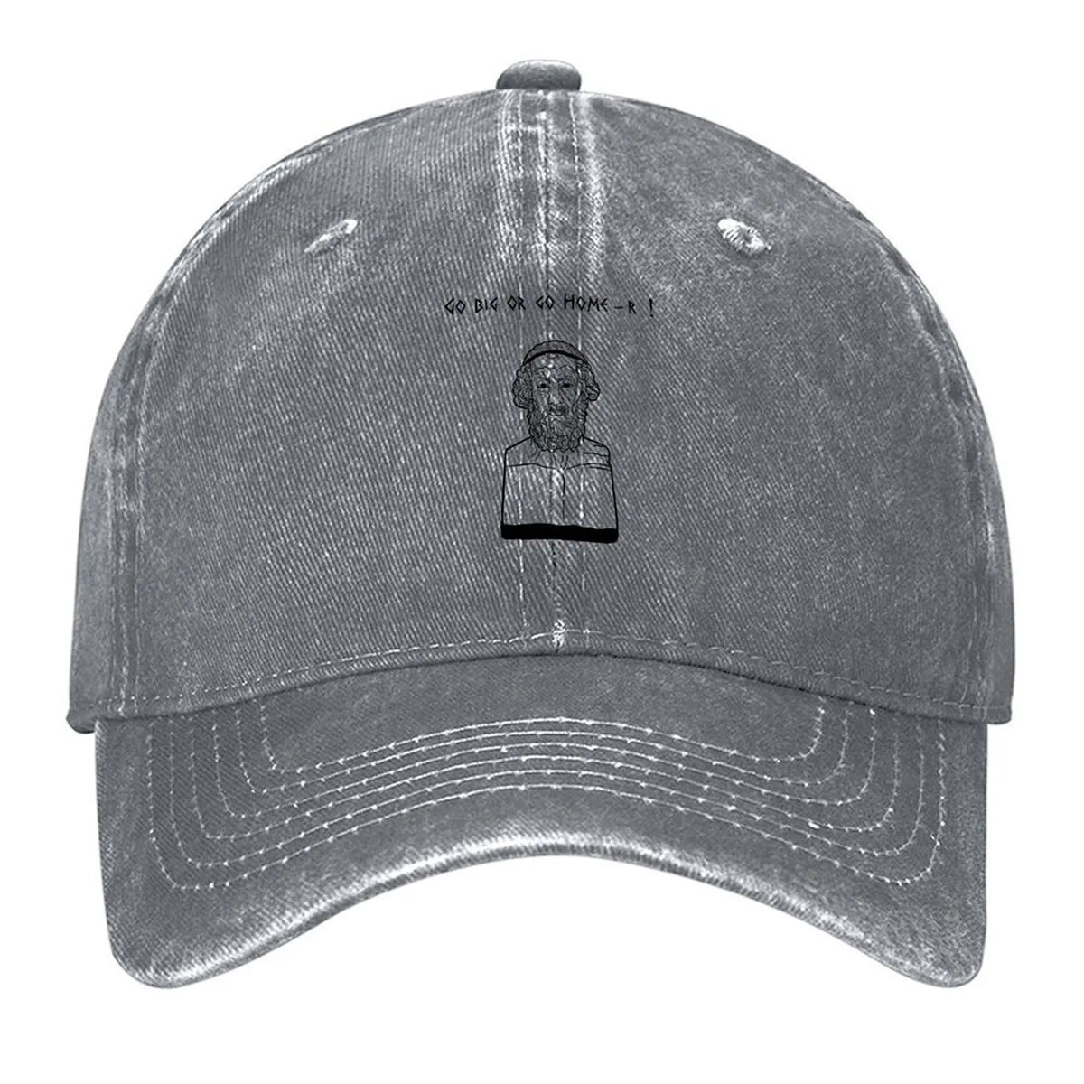 Go Big Or Go Homer! Baseball Cap