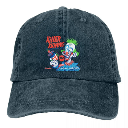 Candy Gun Baseball Caps Peaked Cap Killer Klowns From Outer Space Film