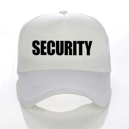 SECURITY Baseball Cap Cool Summer