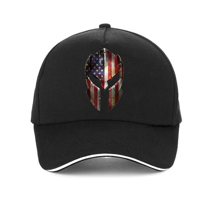 Spartan Molon Labe Sparta hat Cartoons Print Baseball Cap