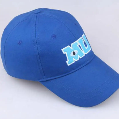 Comic Baseball Cap Men Adult Unisex Cotton MU Embroidery Big Eye Monster University