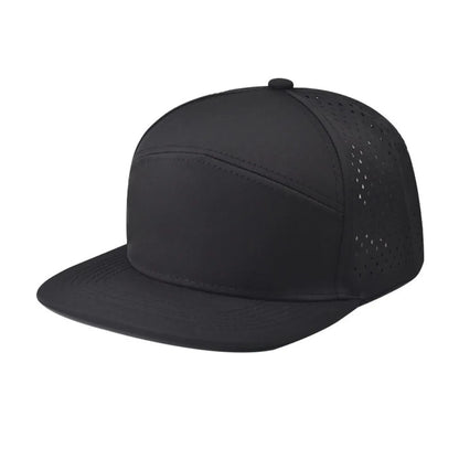 High Quality Solid Color Snapback Cap Adjustable Breathable Hip-Hop Hat Visor Hat Unisex