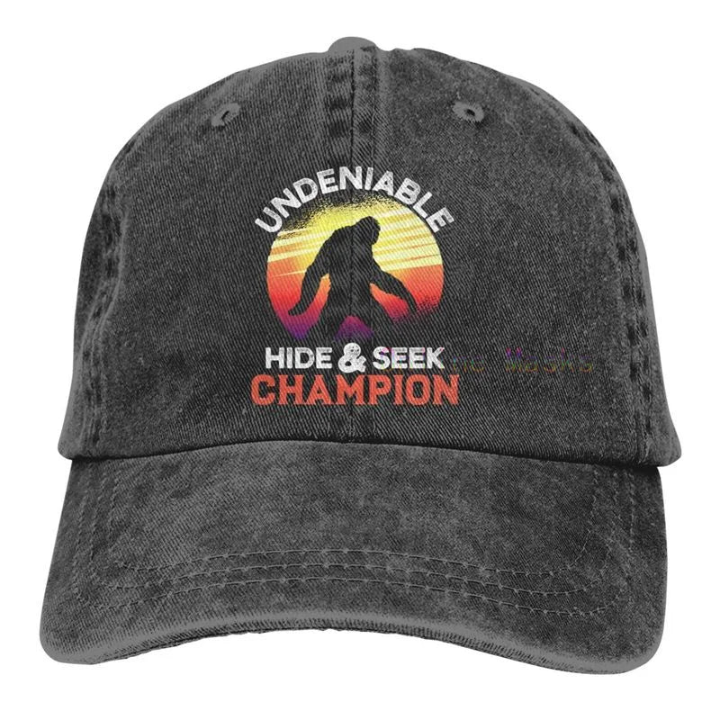 Bigfoot Is Real and He Tried to Eat My Ass Baseball Cap