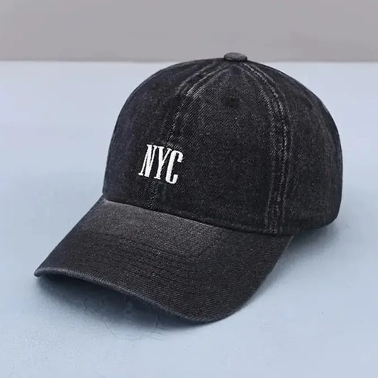 Soft Washed Distressed Embroidered Heart Baseball Cap