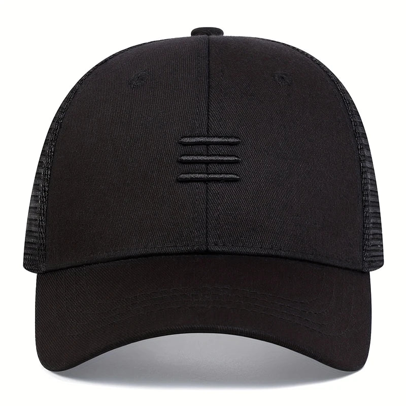 Men Hip Hop Baseball Mesh Cap Caps Summer Cap