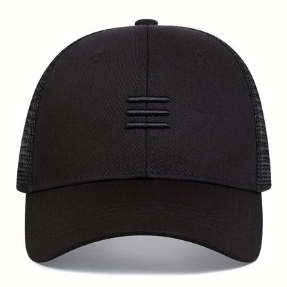 Men Hip Hop Baseball Mesh Cap Caps Summer Cap
