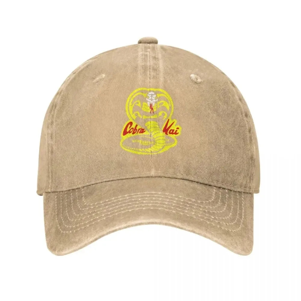 Hip Hop Baseball Cap Adjustable Hat Cobra Kai The Karate Kid
