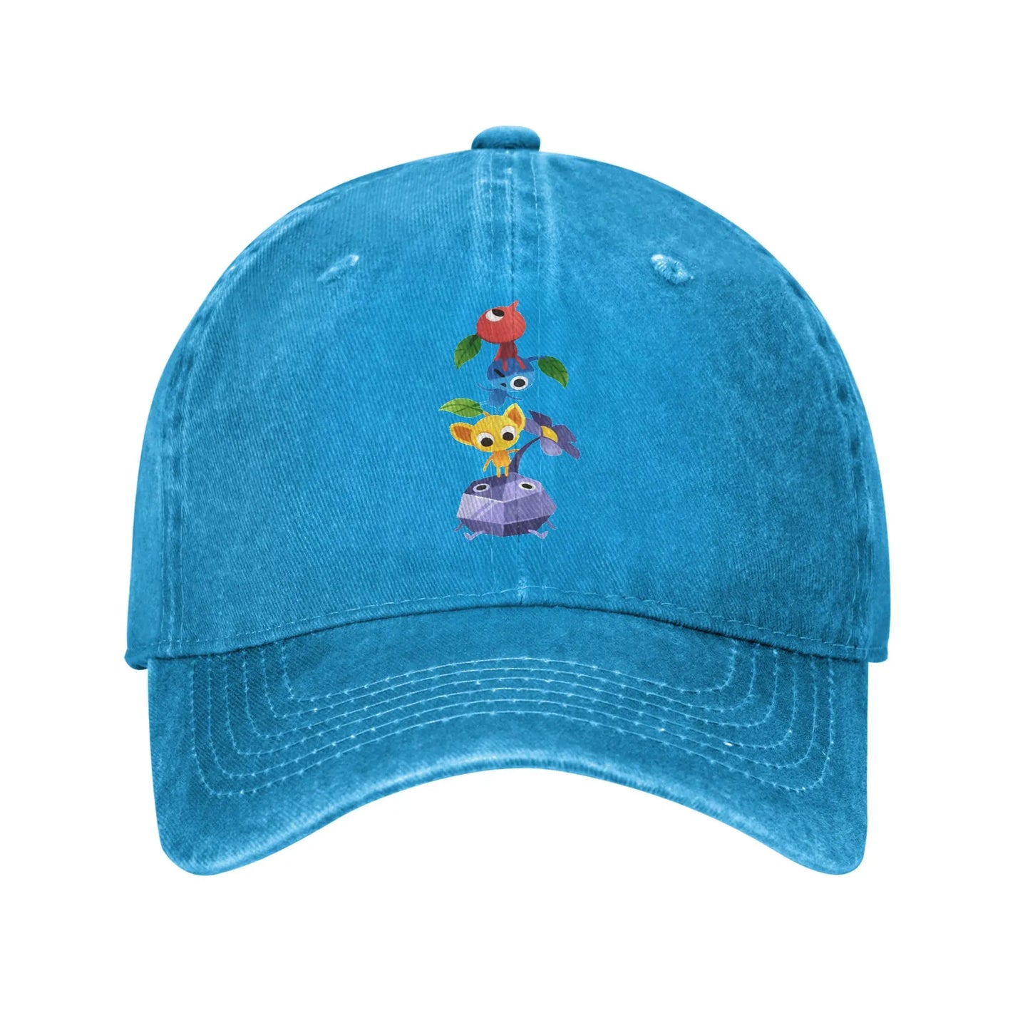 Cute Pikmins Sun Baseball Cap