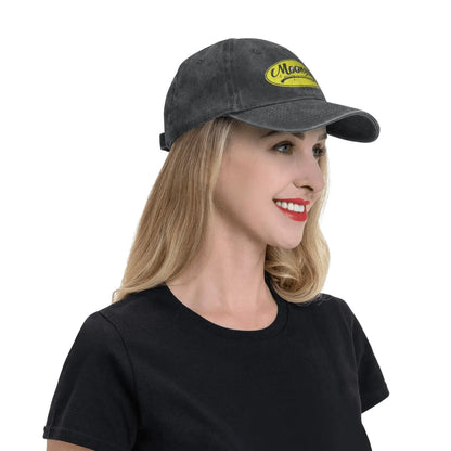 Mooneyes Baseball Caps Vintage Distressed Cotton JDM Moon Eyes
