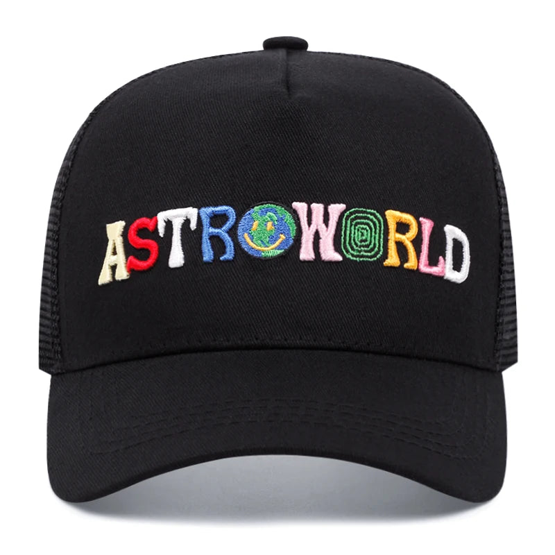 ASTROWORLD Printing Baseball Cap High Quality Hip Hop Women Men