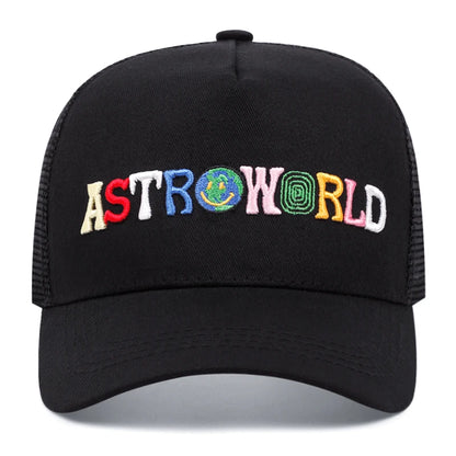 ASTROWORLD Printing Baseball Cap High Quality Hip Hop Women Men