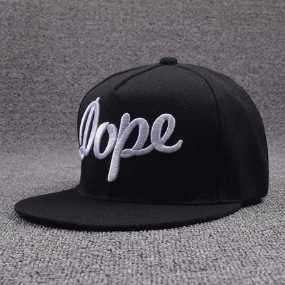 Letter Embroidery Hip Hop Caps For Men Women Fashion Cool Snapback Hat