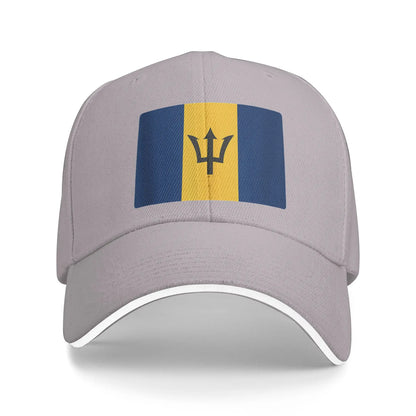 Barbadian Flag of Barbados Sun Baseball Cap
