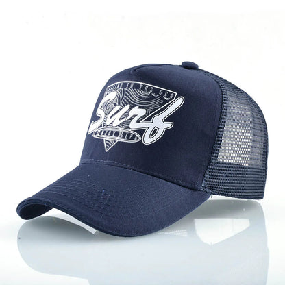 FS Red Yellow 5 Panel Baseball Cap For Men Summer
