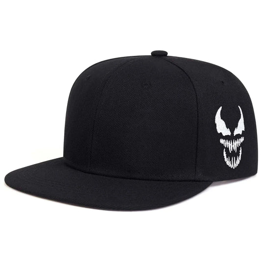Unisex Side Venom Embroidery Hip-hop Hats