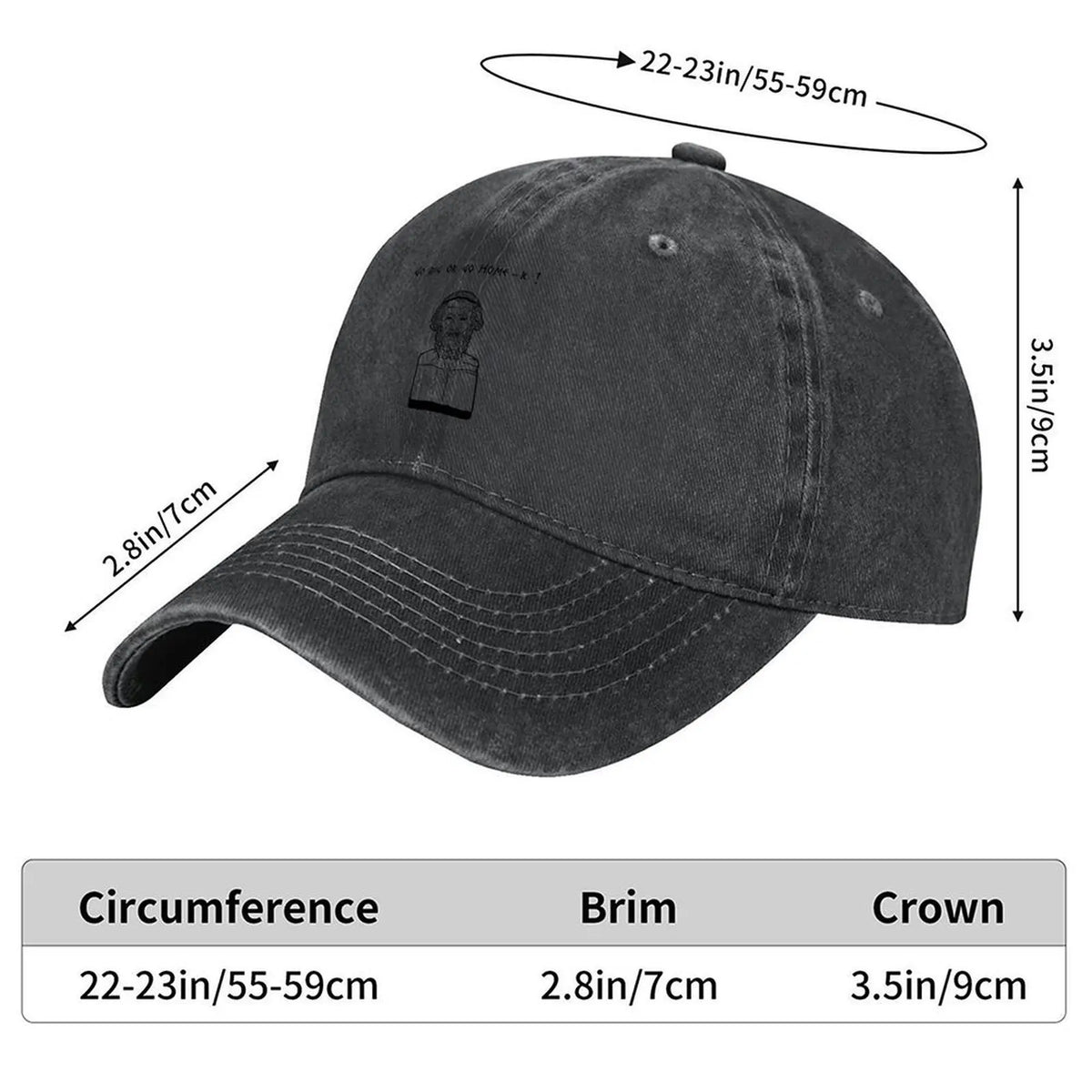 Go Big Or Go Homer! Baseball Cap