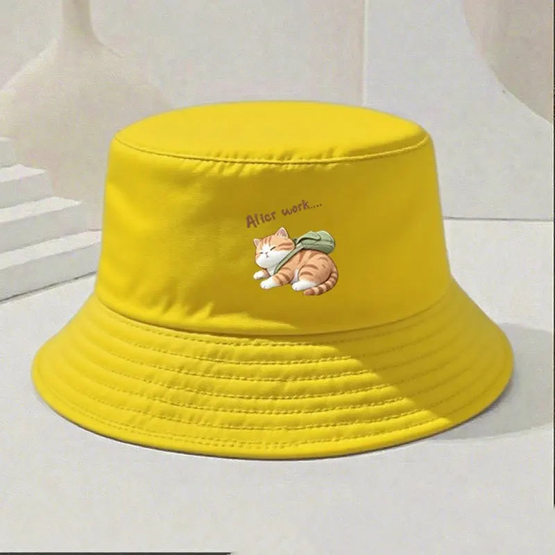 2026 New Arrival Bucket Hat Unisex Solid Color Soft Foldable Fisherman Cap