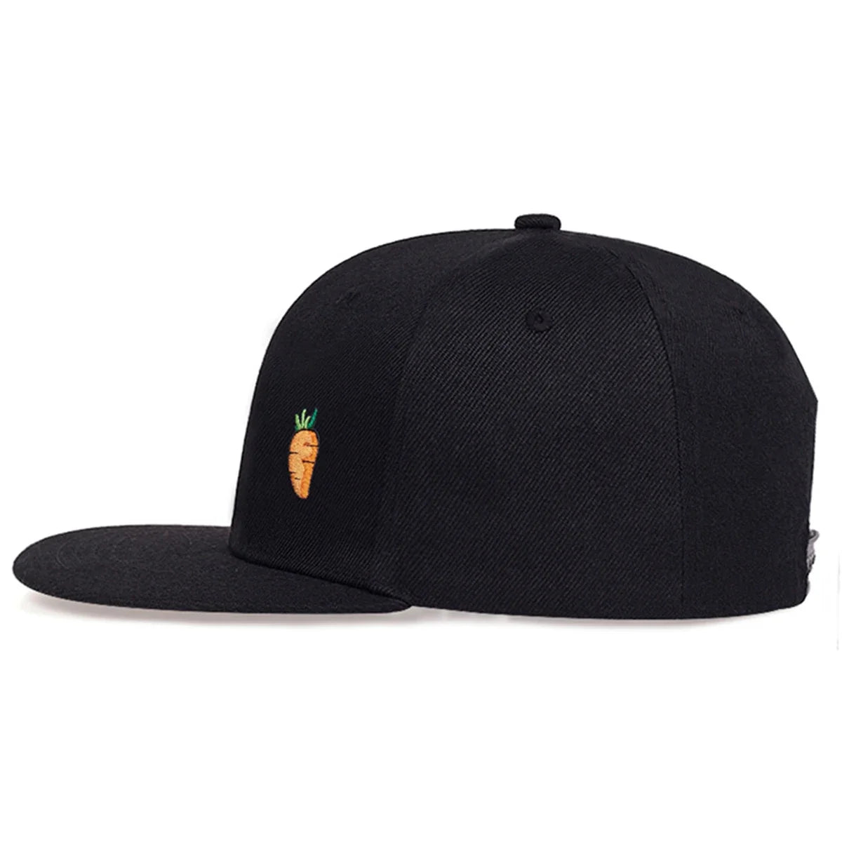 Unisex Carrot Embroidery Hip-hop Hats Fashion Baseball Caps Sunscreen Hat Sports Cap Snapback Caps
