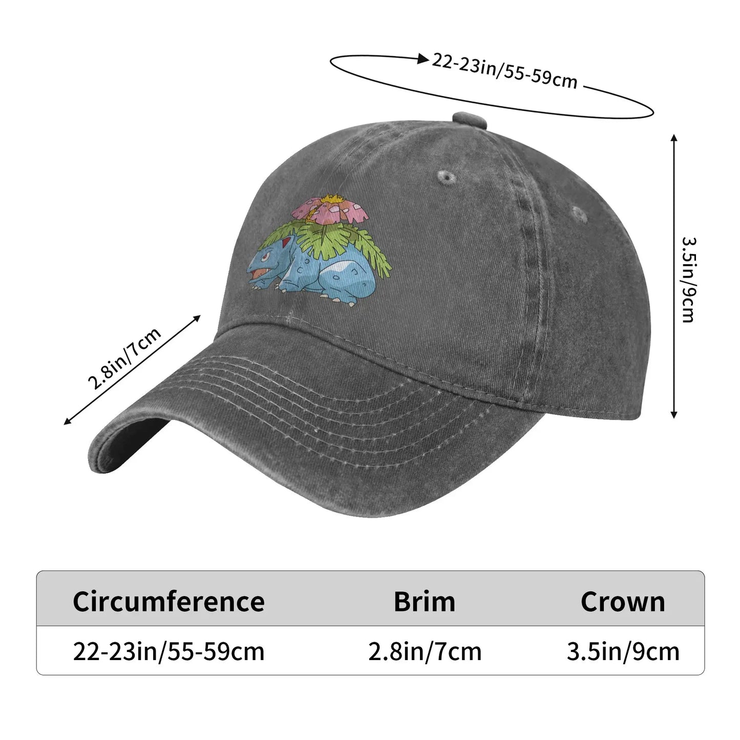 Pokemon Cap Funny Baseball Cap