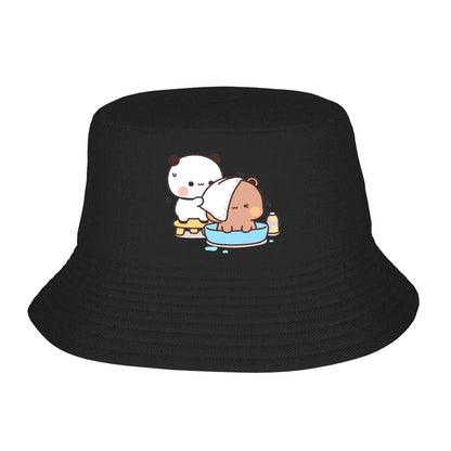 Bubu Dudu Love Story Bucket Hat Panda Bear
