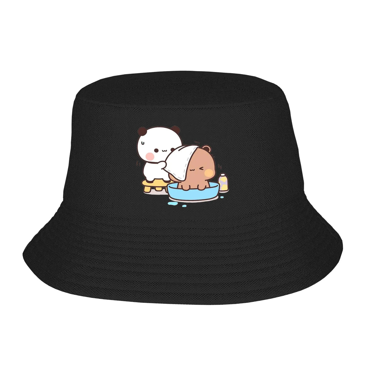 Bucket Hat Cute Happy Bubu Face