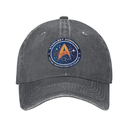 Star Treks Logo Starfleet Trucker Hat Outfit Baseball Cap