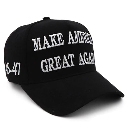 Adjustable Embroidered American Flag Baseball Cap For Men Women