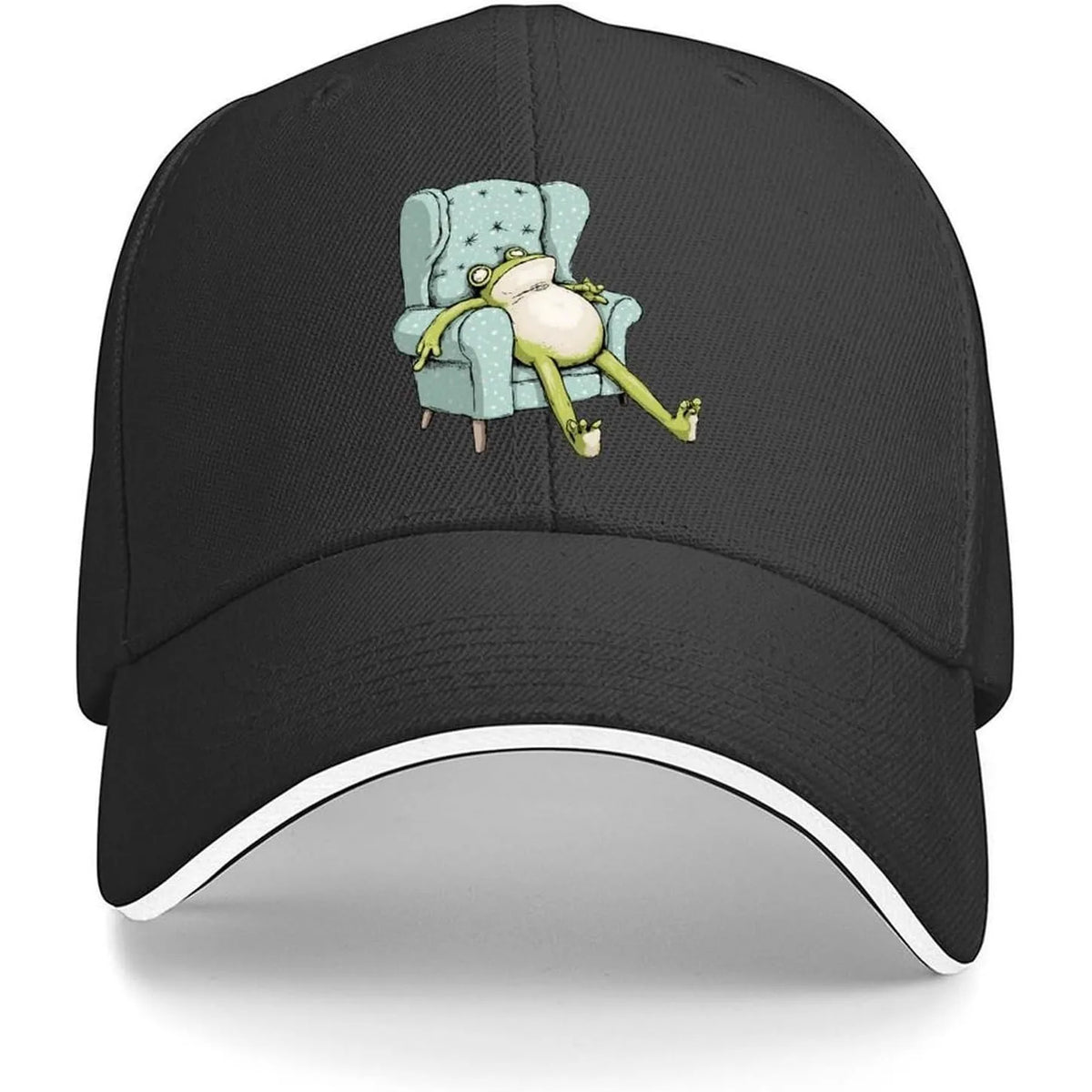 Relaxing Frog Baseball Cap