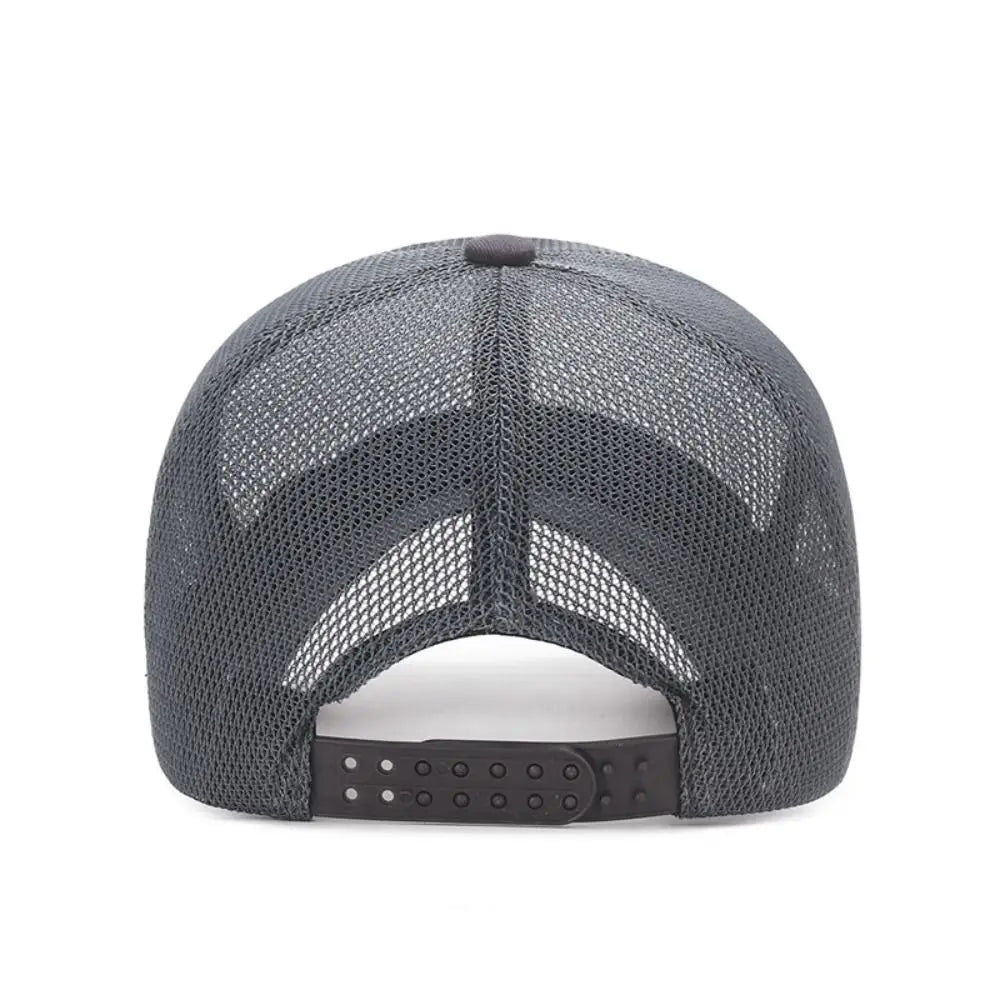 Fashion Quick Dry Full Mesh Caps Sun Protection Breathable Summer Baseball Cap