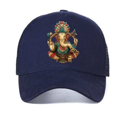 Ganesha Fashion Casual hat Hindu God of Wisdom Baseball Cap
