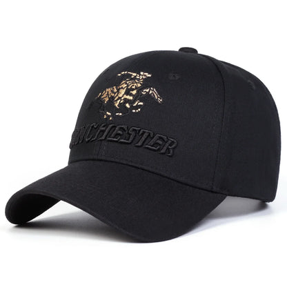 Unisex Winchester Letter Embroidery Baseball Caps